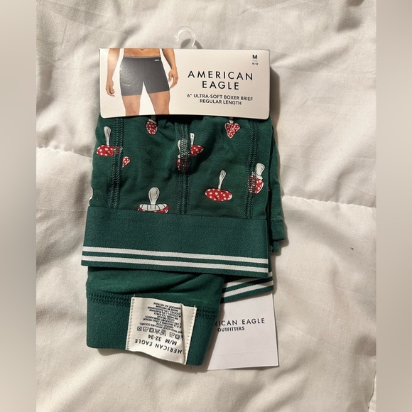 American Eagle Outfitters Other - NWT american eagle 6” mushroom print boxer brief size medium